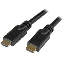 StarTech.com Cable HDMI de Alta Velocidad con Ethernet, HDMI 1.4 Macho - HDMI 1.4 Macho, 4K, 30Hz, 20 Metros, Negro 