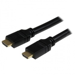 StarTech.com Cable HDMI de Alta Velocidad Certificado CMP, HDMI Macho - HDMI Macho, 4K, 30Hz, 15.2m Metros, Negro 