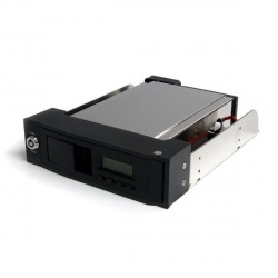 StarTech.com HSB110SATBK Caja Extraíble para Disco Duro de 3.5'', SATA, Negro 