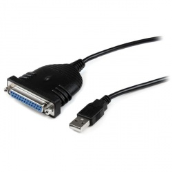 StarTech.com Cable para Impresora, USB A Macho - DB25 Hembra, 1.85 Metros 