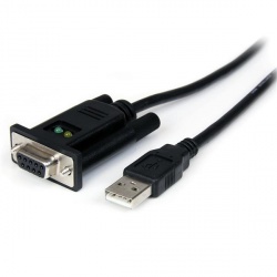 StarTech.com Cable USB Macho - RS-232 Hembra, 1 Metro  