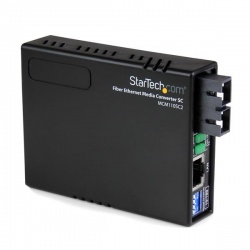 StarTech.com Convertidor de Medios Ethernet de 10/100 Mbps a Fibra Multimodo SC - 2km 