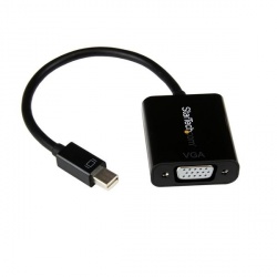 Startech.com Cable Adaptador de Video Mini DisplayPort - VGA, 10cm, Negro 
