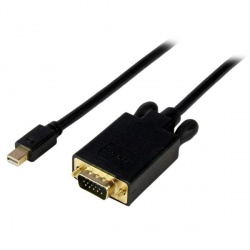 StarTech.com Cable Mini DisplayPort 1.2 Macho - VGA (D-Sub) Macho, 1080p, 90cm, Negro 