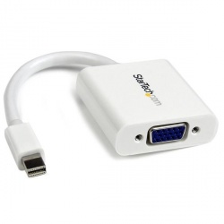 StarTech.com MDP2VGAW Adaptador mini DisplayPort - VGA, Blanco 