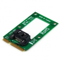 StarTech.com Tarjeta Convertidora mSATA - SATA para Disco Duro o SSD 