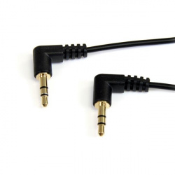 StarTech.com Cable Extensor de Audio, 3,5mm Macho - 3,5mm Macho, 90cm, Negro 
