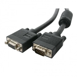 StarTech.com Cable VGA Macho - VGA Hembra, 45.7 Metros, Negro 