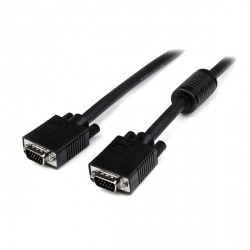 StarTech.com Cable Coaxial de Video VGA para Pantalla de Alta Resolución, 2x VGA (D-Sub) Macho, 9 Metros, Negro 