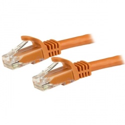 StarTech.com Cable Patch Cat6 UTP sin Enganches RJ-45 Macho - RJ-45 Macho, 1 Metro, Naranja  