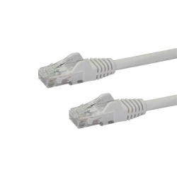 StarTech.com Cable Patch Cat6 UTP sin Enganches RJ-45 Macho - RJ-45 Macho, 1 Metro, Blanco  