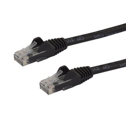 StarTech.com Cable Patch Cat6 UTP sin Enganches RJ-45 Macho - RJ-45 Macho, 4.3 Metros, Negro  