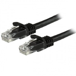 StarTech.com Cable Patch Cat6 UTP sin Enganches RJ-45 Macho - RJ-45 Macho, 1.8 Metros, Negro  
