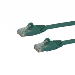 StarTech.com Cable Patch Cat6 UTP sin Enganches RJ-45 Macho - RJ-45 Macho, 20cm, Verde  