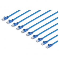 StarTech.com Cable Patch Cat6 UTP sin Enganches RJ-45 Macho - RJ-45 Macho, 2.1 Metros, Azul  