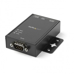 StarTech.com Servidor de Dispositivos IP de 1 Puerto Serie RS-232, Convertidor Serial Ethernet RJ-45 Montaje DIN 