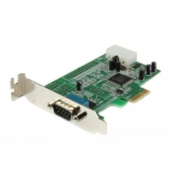 StarTech.com Tarjeta PCI Express Perfil Bajo PEX1S553LP, Alámbrico, 0.46 Mbit/s, con 1 Puerto RS232 DB9 