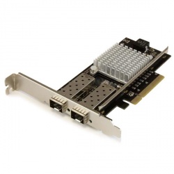 StarTech.com Tarjeta PCI Express de Red de Fibra de 10Gbit/s con 2 Puertos SFP+ Abiertos 