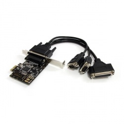 StarTech.com Tarjeta PCI Express PEX2S1P553B, 2 Puertos Serie 1 Paralelo 