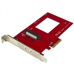 StarTech.com Tarjeta PCI Express U.2 NVMe SFF8639 de 2.5