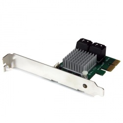 StarTech.com Tarjeta Controladora PCI Express 2.0, SATA III, 6 Gbit/s 