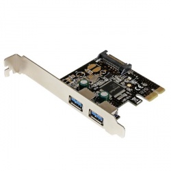 StarTech.com Tarjeta PCI Express PEXUSB3S23, 5 Gbit/s, 2x USB 3.0 