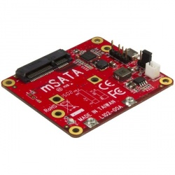 StarTech.com Adaptador Convertidor Micro-USB - mSATA, para Raspberry Pi 