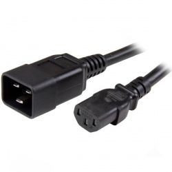 StarTech.com Cable de Poder C13 Macho - C20 Hembra, 91 cm, Negro 