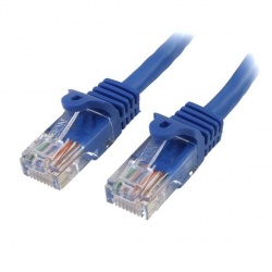StarTech.com Cable Patch Cat5e UTP sin Enganches RJ-45 Macho - RJ-45 Macho, 1.8 Metros, Azul  