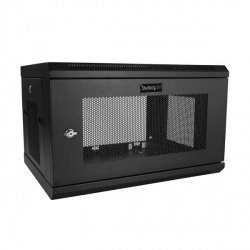 StarTech.com Gabinete de Pared 6U, hasta 90Kg, Negro 
