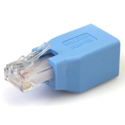 Startech.com Adaptador Rollover de Consola Cisco para Cable RJ45 Ethernet Macho - Hembra 