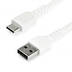 StarTech.com Cable USB A Macho - USB C Macho, 1 Metro, Blanco 