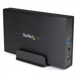 Startech.com Gabinete de Disco Duro USB 3.0, 3.5'', SATA III, Negro 