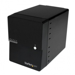 StarTech.com Gabinete de Disco Duro Externo eSATA USB 3.0 con 4 Bahías, 3.5'', SATA III, con Ventilador 