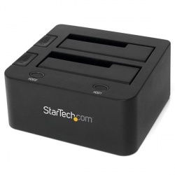 StarTech.com Docking Station USB 3.0 para 2 Discos Duros, 2.5/3.5'', SATA 