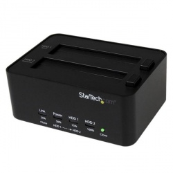 StarTech.com Estación de Conexión Duplicador USB 3.0 de Discos Duros, 2.5/3.5'', SATA 