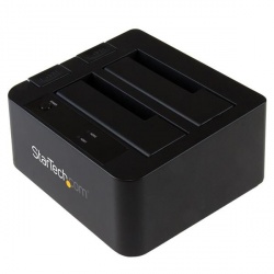 StarTech.com Docking Station USB 3.1 con UAS para 2 Discos Duros o SSD, 2.5''/3.5'', SATA 