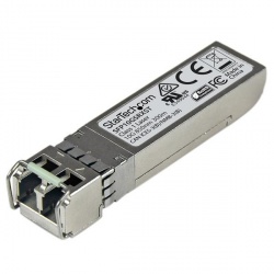StarTech.com Módulo Transceptor de Fibra SFP+ 10GBase-SR, Mini GBIC, Multimodo LC, 300m, DDM, para Cisco SFP-10G-SR-X 