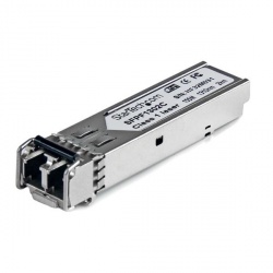 StarTech.com Módulo Transceptor de Fibra SFP 100Mbps MultiModo DDM LC Compatible Cisco Mini GBIC, 2km 
