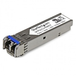 StarTech.com 1000BASE-LH Mini-GBIC SFP Módulo Transceptor, 10.000 Metros, Fibra Monomodo, para Cisco 