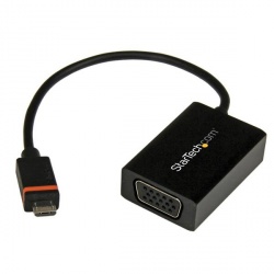 StarTech.com Conversor Slimport/MyDP - VGA, Adaptador Micro USB, para HP ChromeBook 11 
