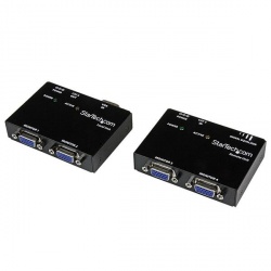 StarTech.com Kit Juego Extensor de Video VGA por Cable Cat5 UTP Ethernet de Red (Serie ST121) 