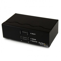 StarTech.com Switch Automático de Video VGA de 2 Puertos, 2 Salidas HD15 