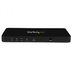 StarTech.com Video Splitter HDMI, 4 Puertos HDMI, Negro 