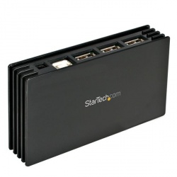 StarTech.com Hub USB A 2.0 de 7 Puertos, 480 Gbit/s, Negro 