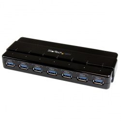 StarTech.com Hub Concentrador USB 3.0 con Alimentación de 7 Puertos, 5000 Mbit/s 