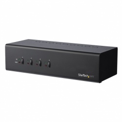 StarTech.com Switch KVM SV431DL2DU3A, 4x USB/10x DVI-I, 4 Puertos 