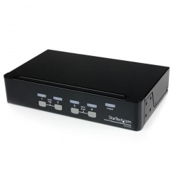 StarTech.com Switch KVM Profesional SV431USB, USB/VGA, 4 Puertos 
