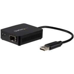 StarTech.com Adaptador de Red USB 2.0 a SFP Abierto, 100 Mbit/s 