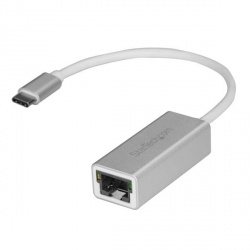 StarTech.com Adaptador de Red USB C - Gigabit, 5000 Mbit/s, Plata 